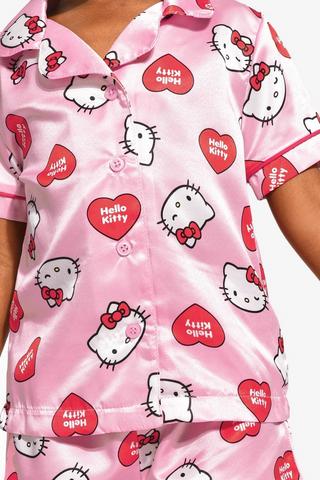 Hello Kitty Satin Sleep Set