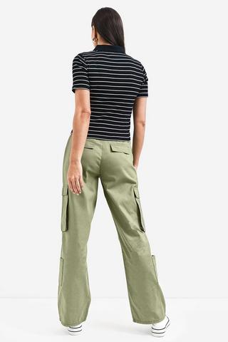 Wide Leg Cargo Pants
