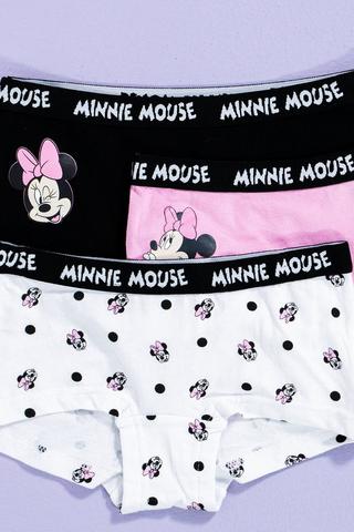 Minnie Mouse 3 Pack Boylegs