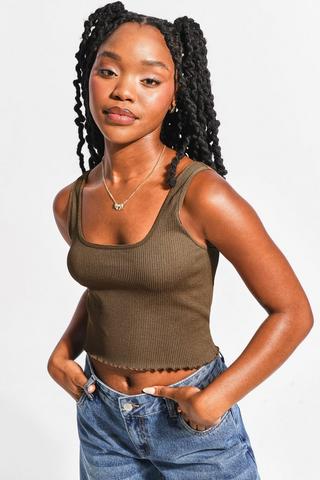 Seamless Fitted Tank Top