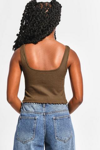 Seamless Fitted Tank Top