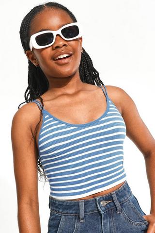 Stripe Cami Top