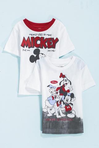 2 Pack Mickey Mouse T-Shirts