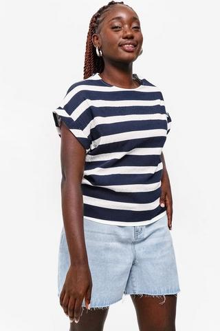 Stripe Boxy Top