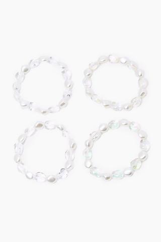 4 Pack Bracelets