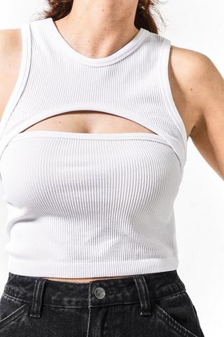 Seamless Cut Out Tank Top