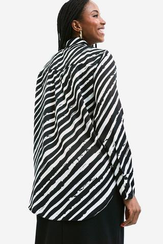 Slouchy Satin Shirt