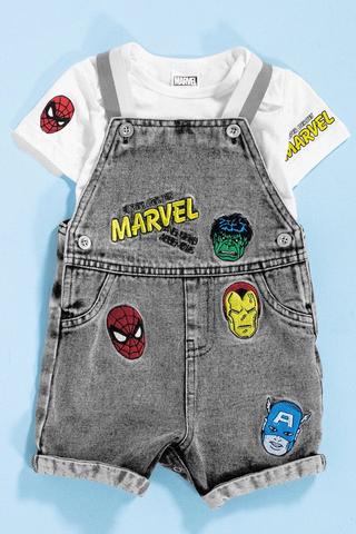 Marvel Dungaree Set