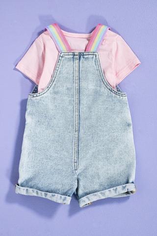 Lilo And Stitch Dungaree Set