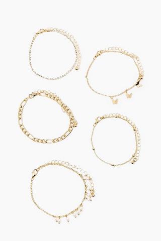 5 Pack Bracelets