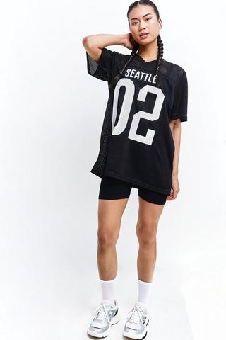 Mesh Oversized Active T-Shirt