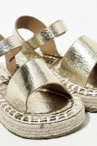 Platform Ankle Strap Sandal