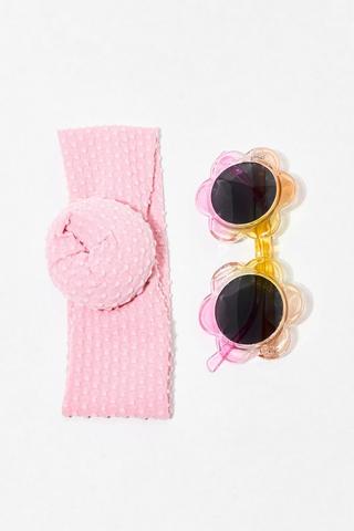 Headband And Sunglasses Set