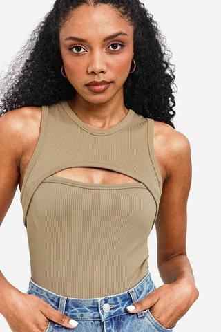 Seamless Cut Out Tank Top