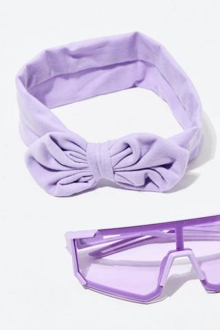 Headband And Sunglasses Set
