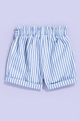 Stripe Linen Short