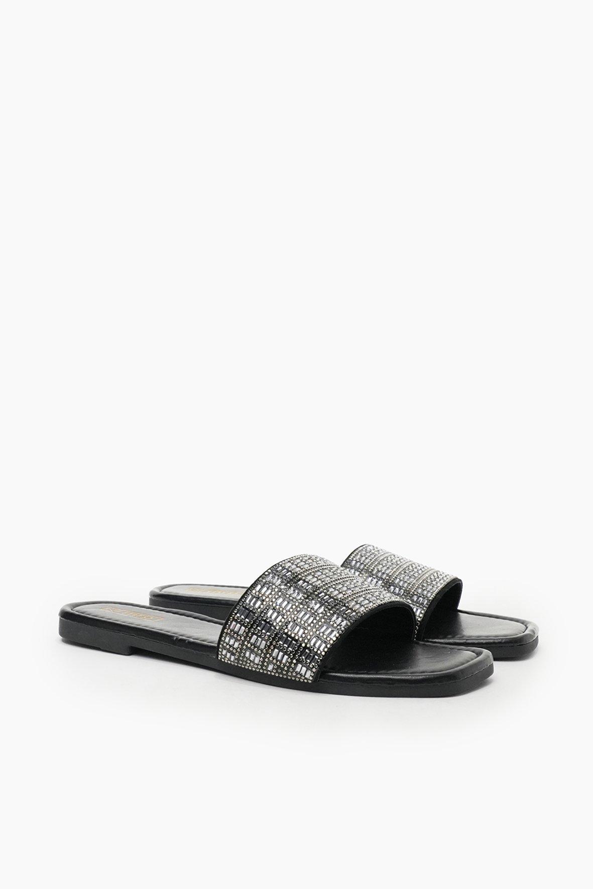 Bling Detailed Fashion Sandals
