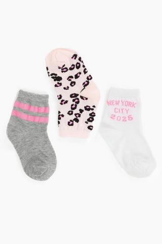 3 Pack Socks