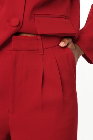 Tailored Wide Leg Pants