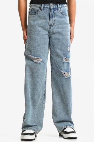 Wide-Leg Denim