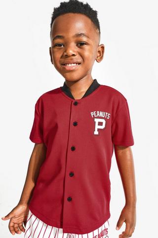 Peanuts Baseball Shirt