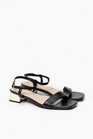 Ankle Strap Block Heel