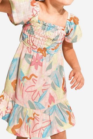 Floral Fit And Flare Dress