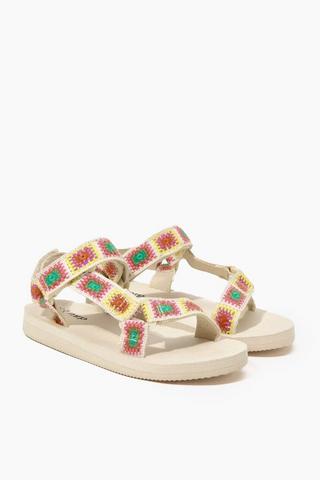 Crochet Ankle Strap Sandal