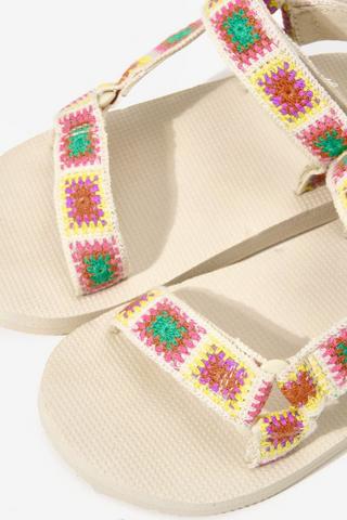 Crochet Ankle Strap Sandal