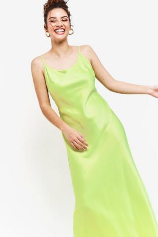 Satin Slip Dress