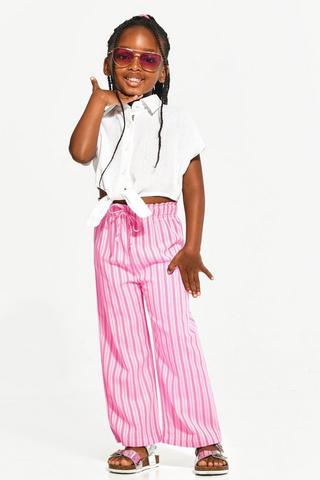 Stripe Linen Pants