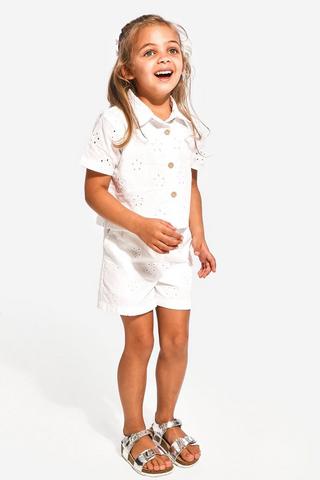 Short Sleeve Shirt And Shorts Set