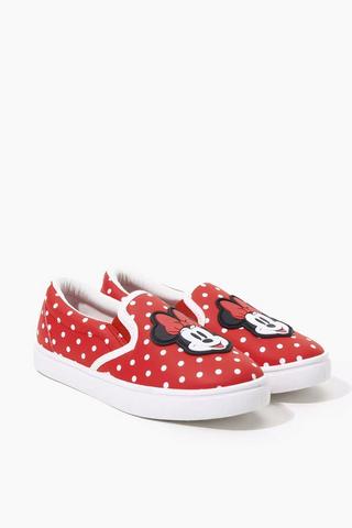 Minnie Mouse Slip On Shoe