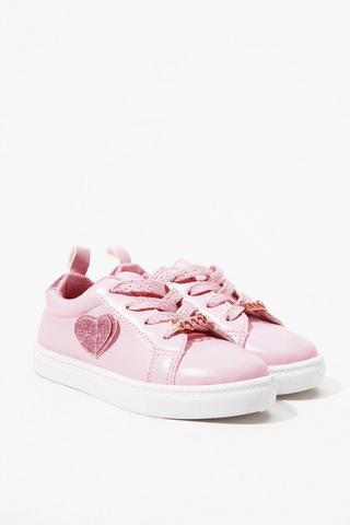 Heart Lace-Up Sneaker