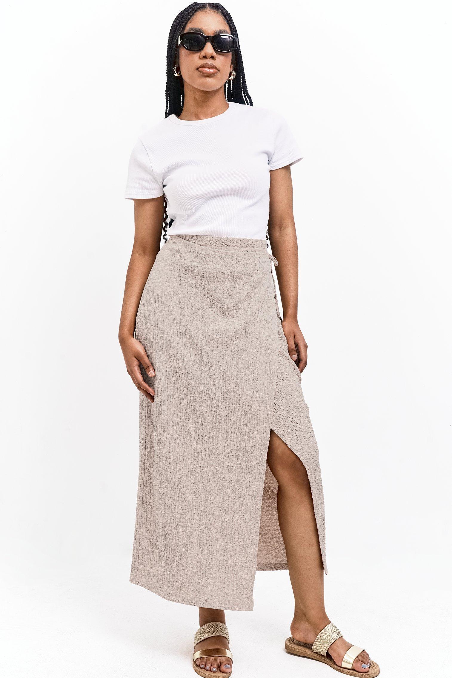 Napkin Wrap Skirt main image 1