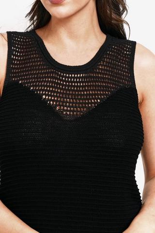 Crochet Column Dress
