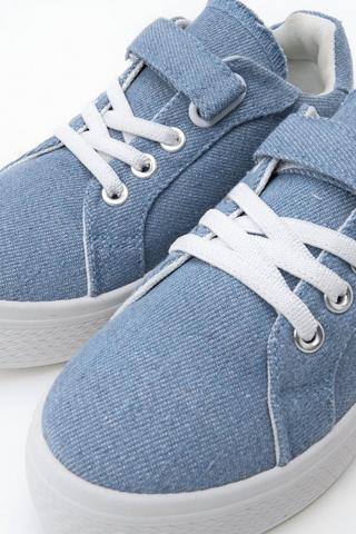 Denim Lace-Up Sneaker