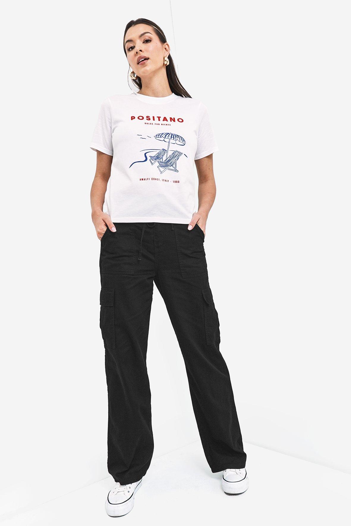 Wide Leg Cargo Pants