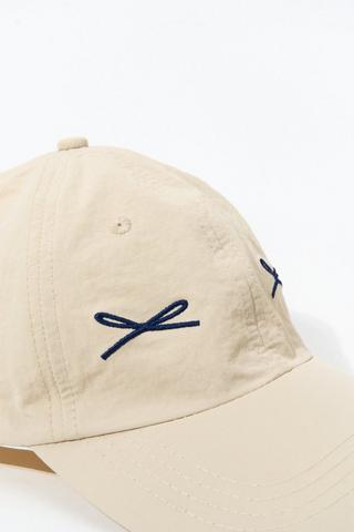 Bow Detail Baseball Cap