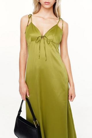 Satin Slip Dress