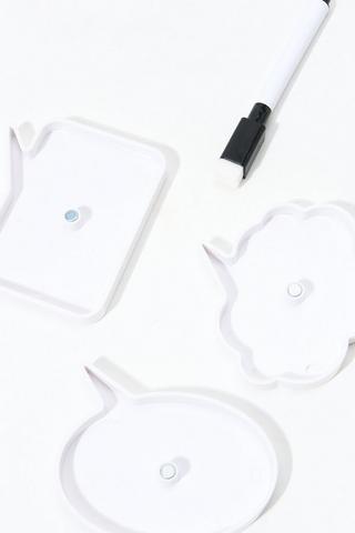 3 Pack Mini White Boards