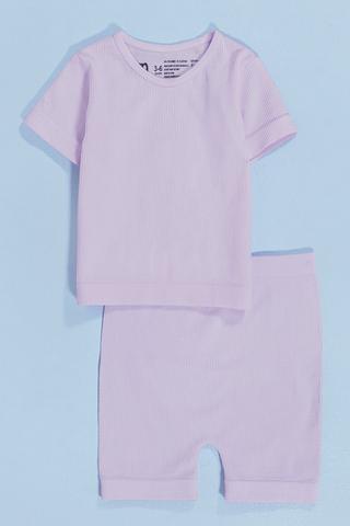 T-Shirt And Cycle Shorts Set