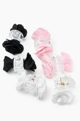 6 Pack Flower Clips