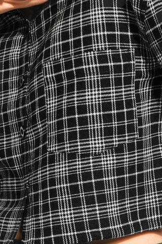 Check Cropped Shirt