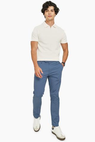 Straight-Leg Smart Pants