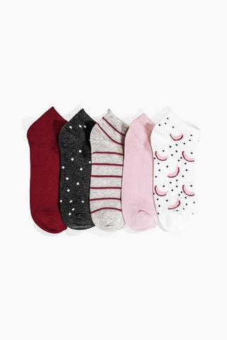 5 Pack Socks