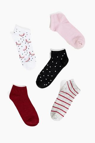5 Pack Socks