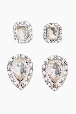 2 Pack Stud Earrings