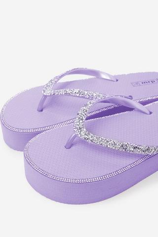 Glitter Platform Slop