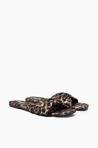 Leopard Print Sandal